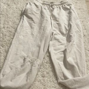 Meshki Cropped Loopback Hoodie WITH SWEATPANTS